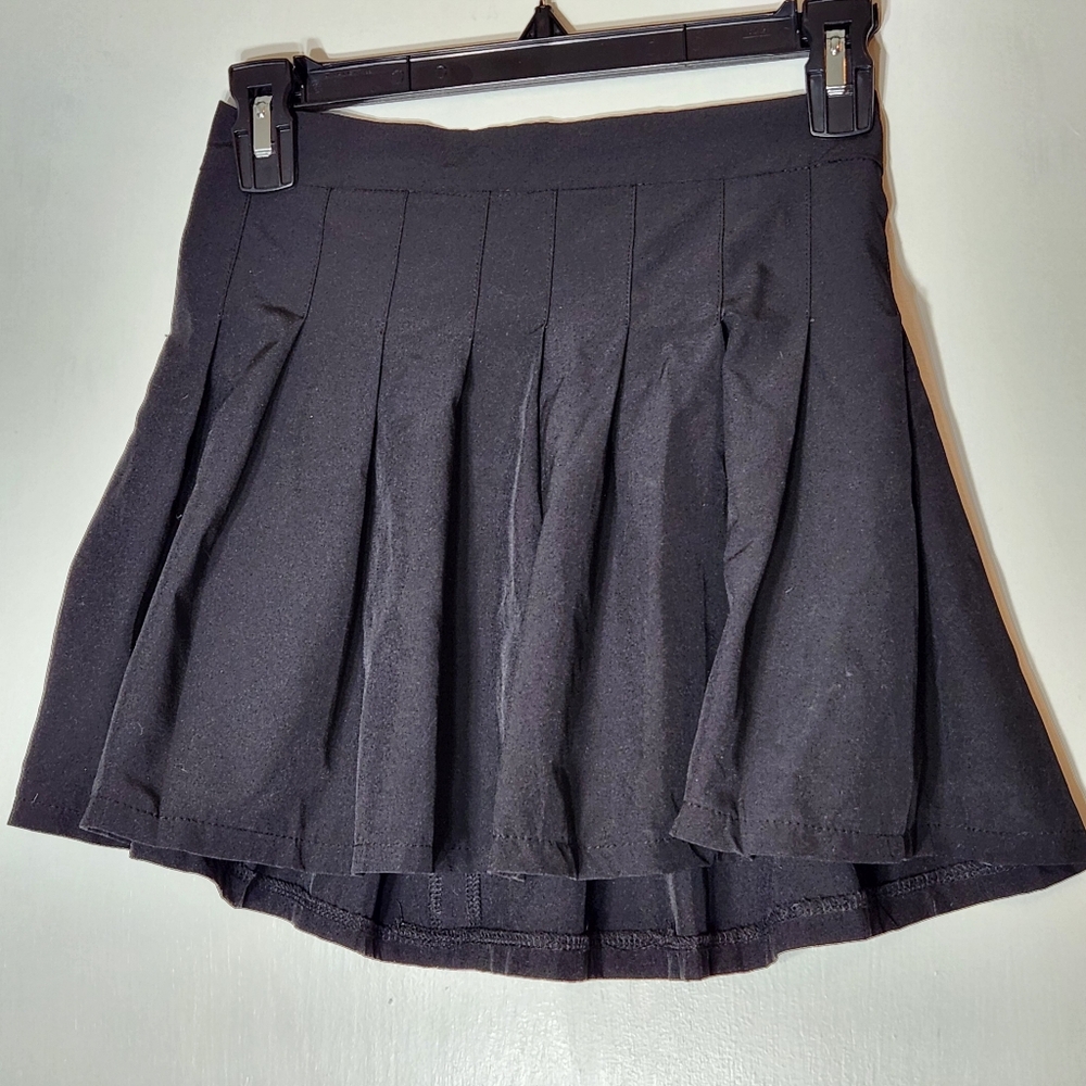 Pleated Mini Skirt